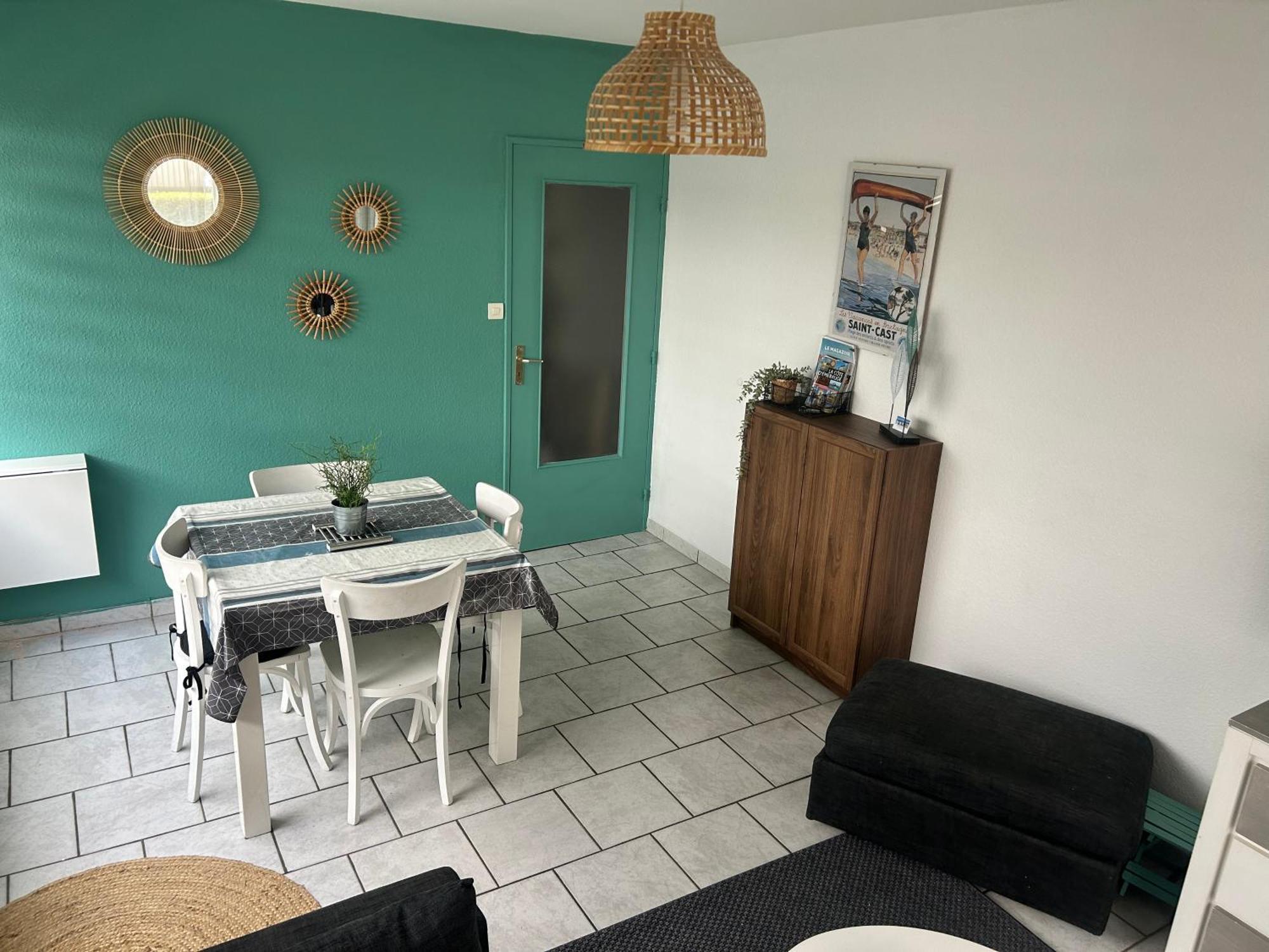 Appartement terrasse privée grande plage à 100 m - Parking gratuit Saint-Cast-le-Guildo Buitenkant foto